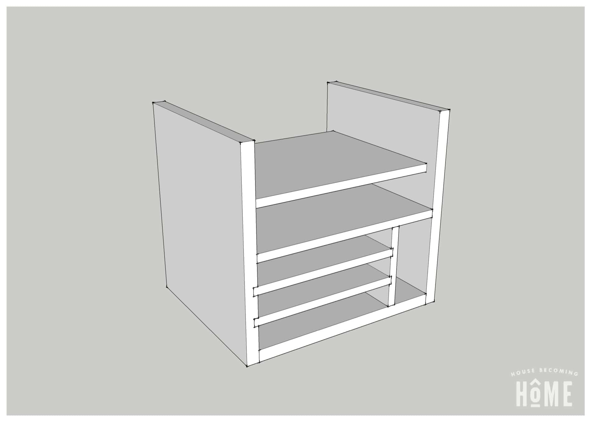 Charging Station Plans Small Shelves