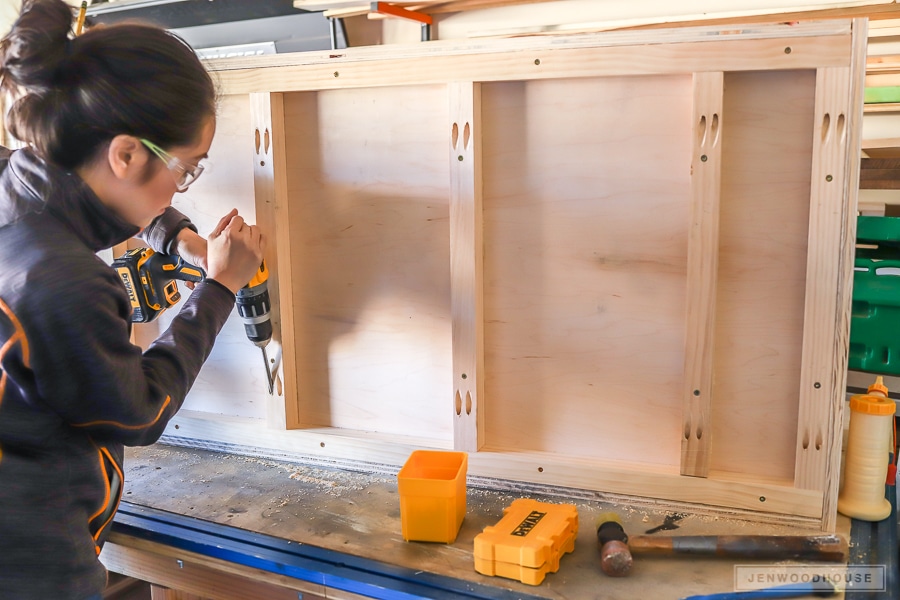 Max Credenza | Solid Wood Vinyl Record Storage Cabinet