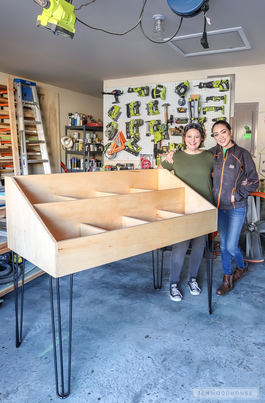 Max Credenza | Solid Wood Vinyl Record Storage Cabinet