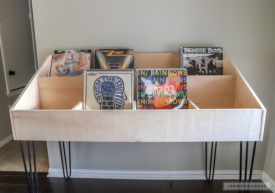 Homemade vinyl storage rack. What do you think of it? : r/vinyl