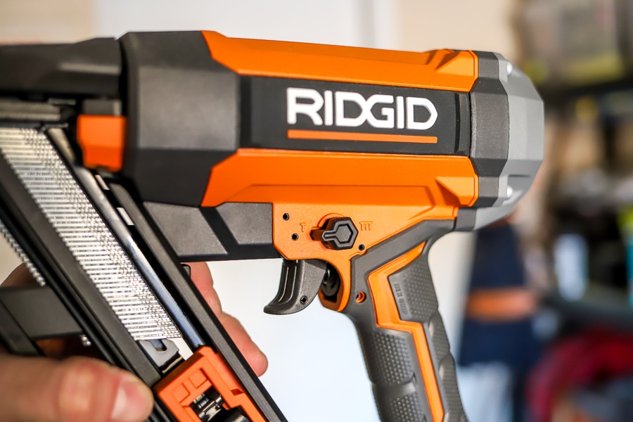 Ridgid cordless finish nailer hot sale