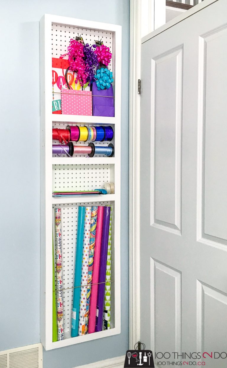 How To Build A Diy Behind The Door Storage Shelf