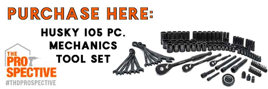 Husky 105 piece mechanics deals tool set