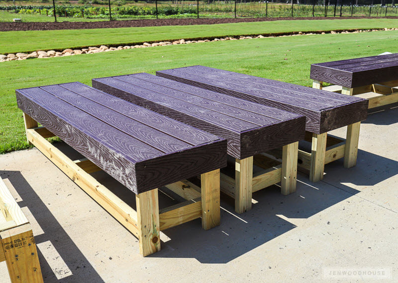 23 Creative Diy Bench Plans And Ideas The House Of Wood - Diy Backyard Bench Plans