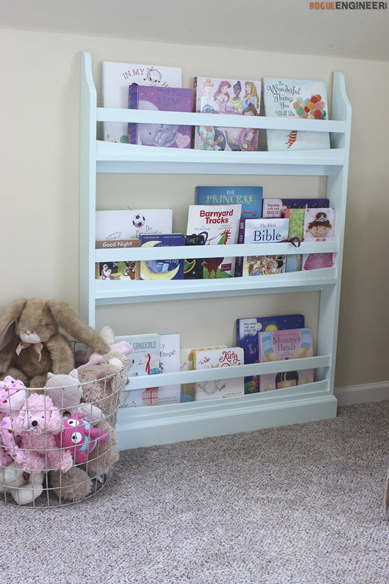 diy kids shelves