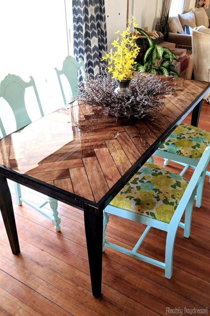 Diy Wood Table Makeover at Janie Bourg blog