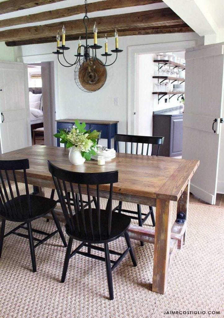 20 DIY Dining Table Ideas and Plans The House of Wood