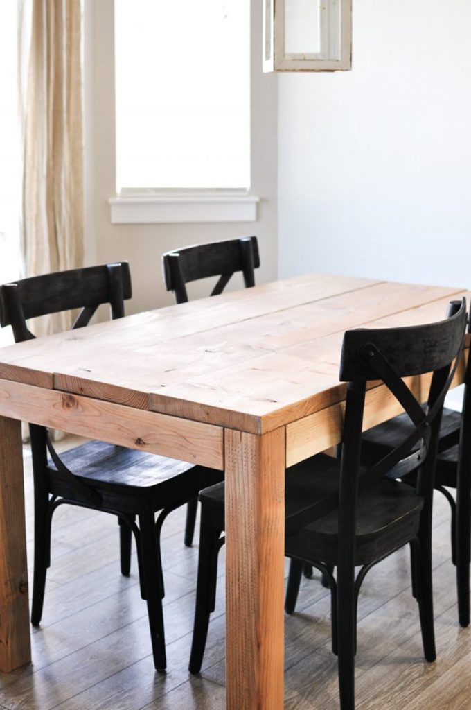 20 DIY Dining Table Ideas and Plans The House of Wood