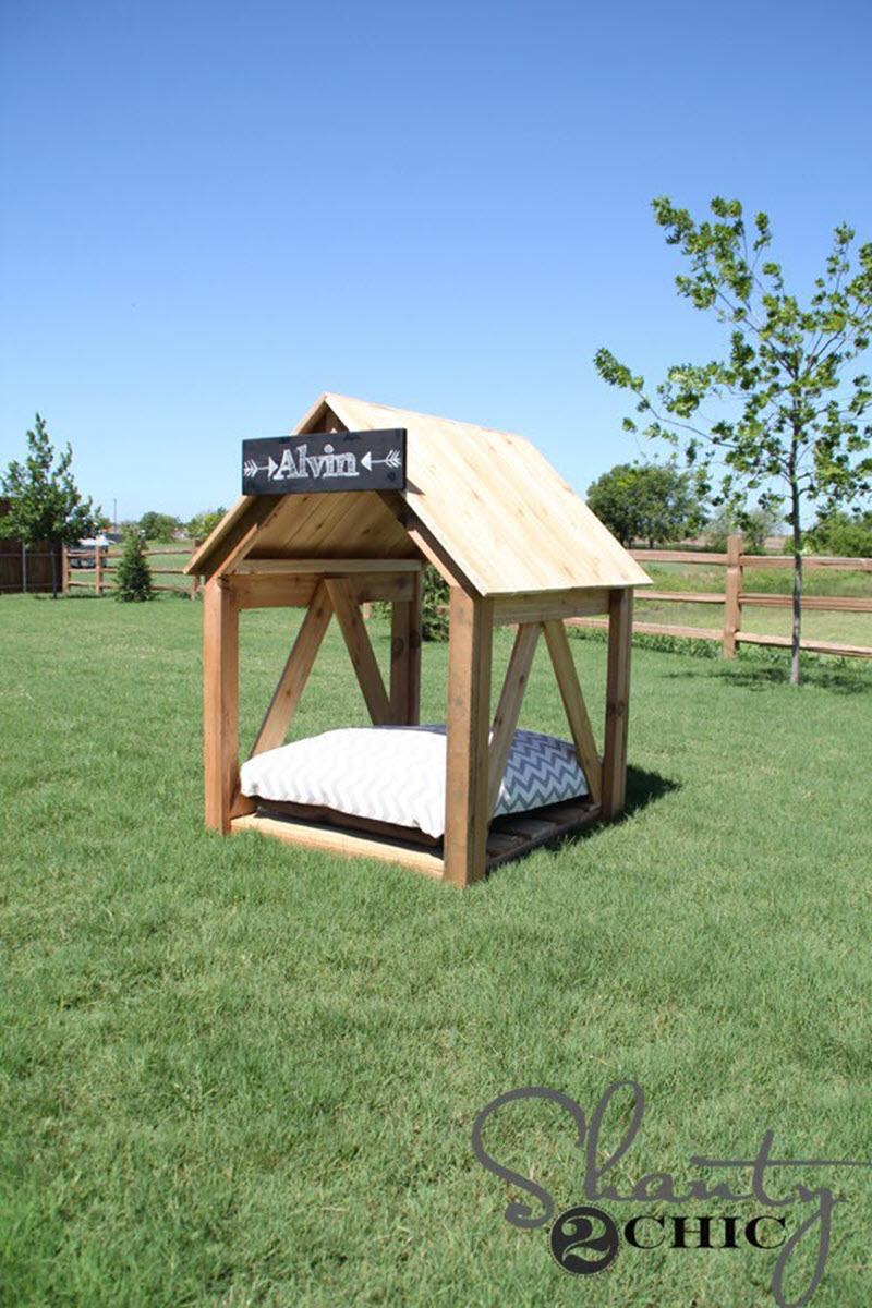 19+ DIY Dog House Ideas That Work  Dog house plans, Outdoor dog house, Dog  spaces