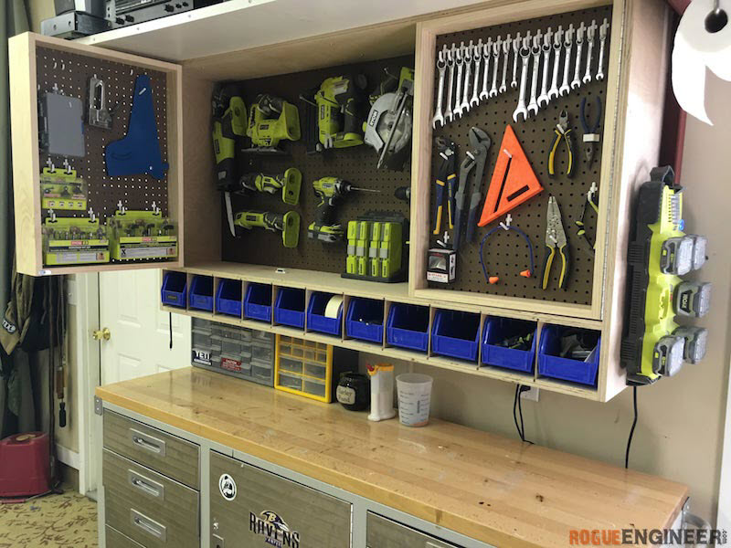 Adventures in DIY: Garage Organization: Inside the Cabinets