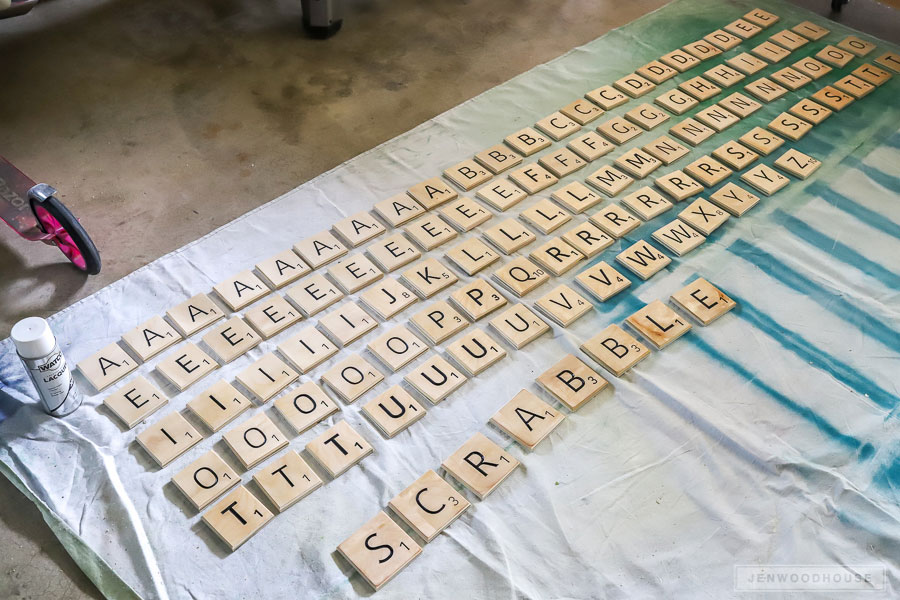 How to Make Giant Scrabble Letters - DIY & Crafts - Handimania