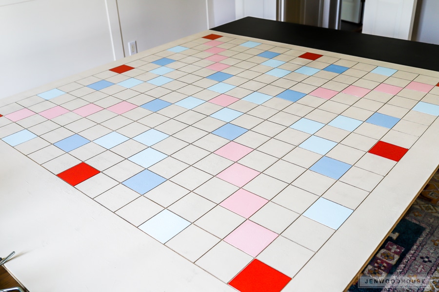 How to make a giant scrabble game