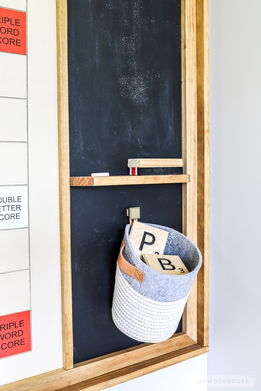 Jen Woodhouse shows you how to make a giant Scrabble Game Board