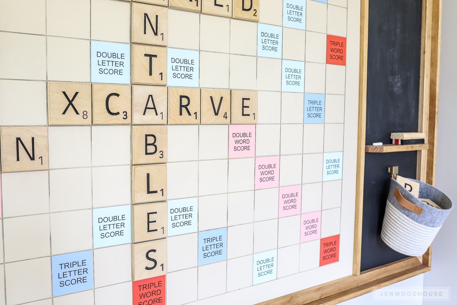 Easy DIY Scrabble Tile Magnets - Crafting a Green World