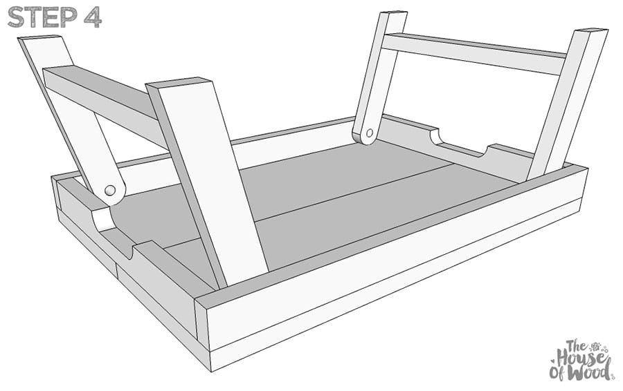 DIY Folding Lap Desk Plans by Jen Woodhouse Free plans