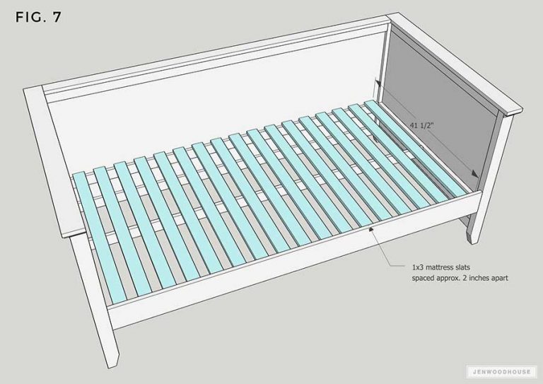 DIY Twin Daybed with Trundle FREE PLANS by Jen Woodhouse