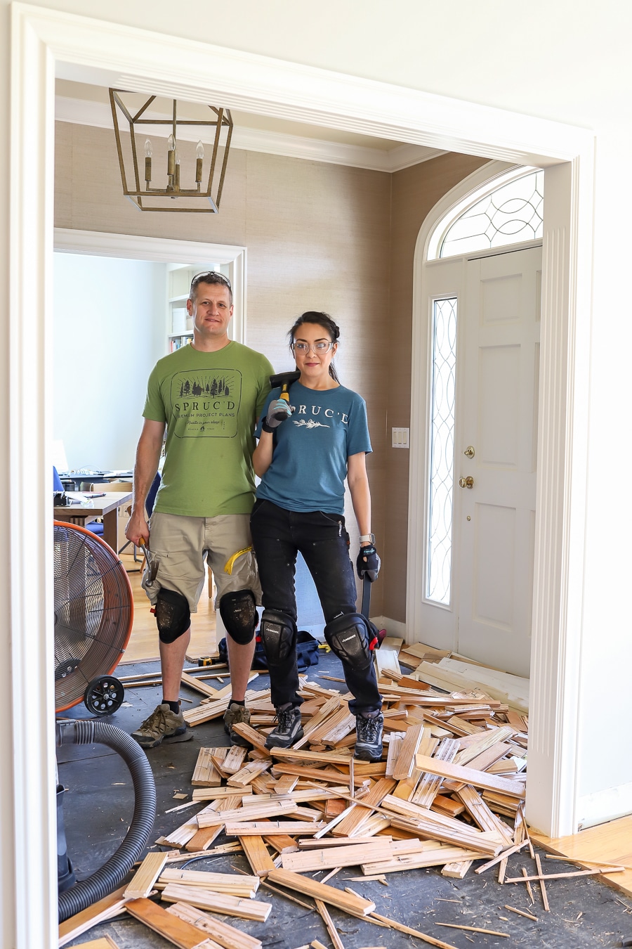 How To Remove Hardwood Flooring The Easy Way