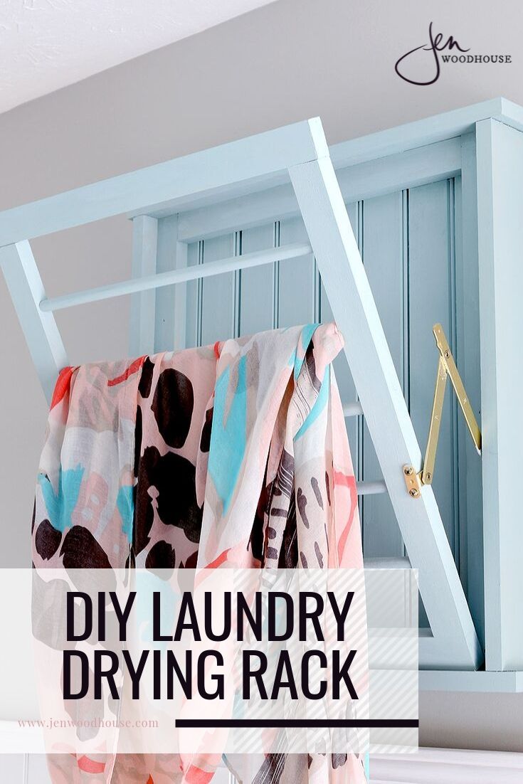 DIY Laundry Drying Rod for Small Spaces! - The Frugal Girls