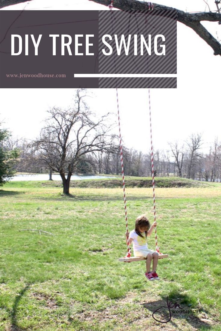 How to Make a DIY Tree Swing - Love & Renovations