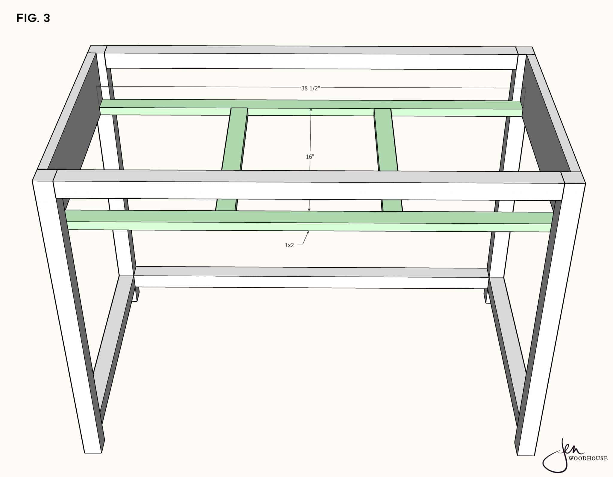 DIY Makeup Vanity Plans by Jen Woodhouse Learn How To Build