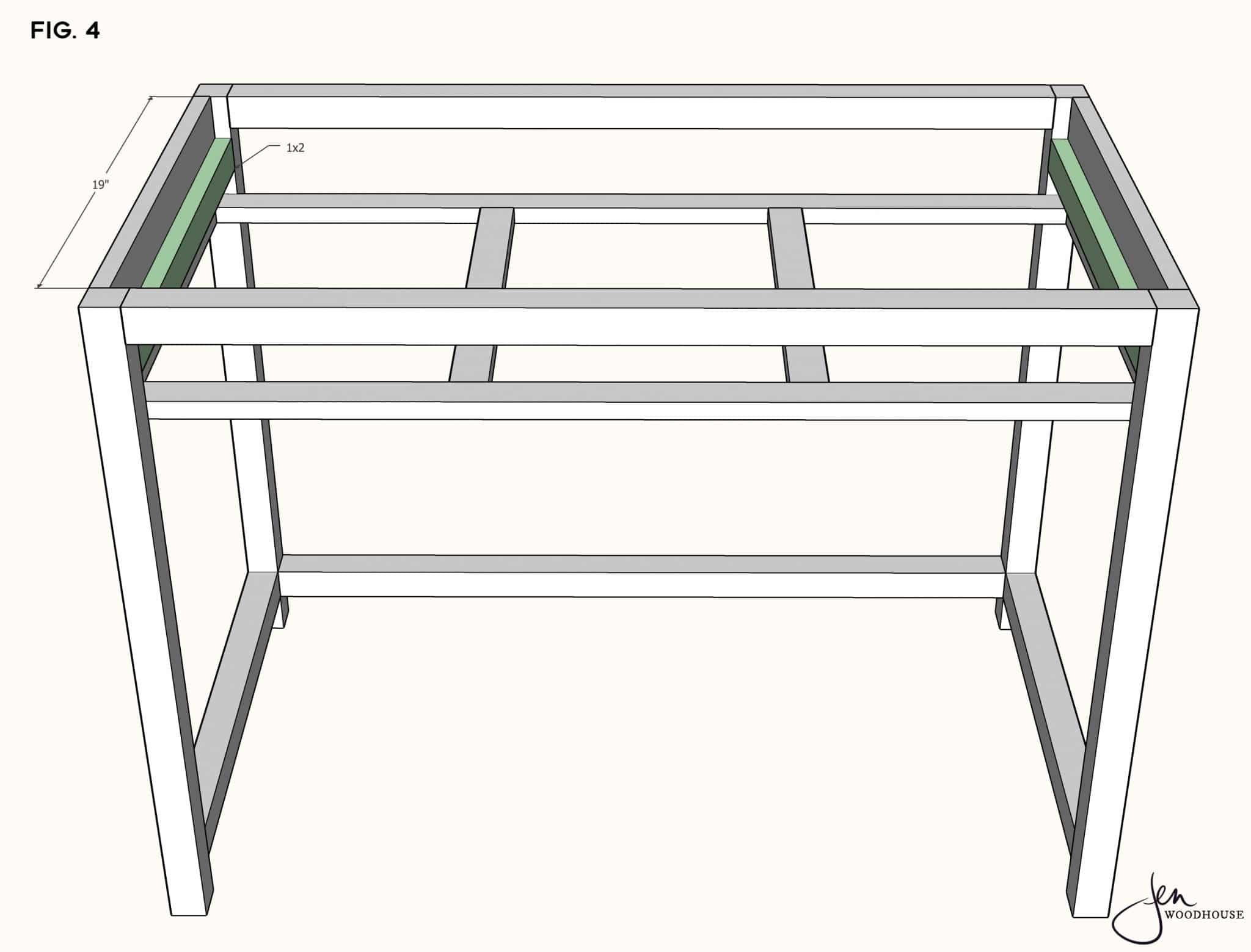 DIY Makeup Vanity Plans by Jen Woodhouse Learn How To Build