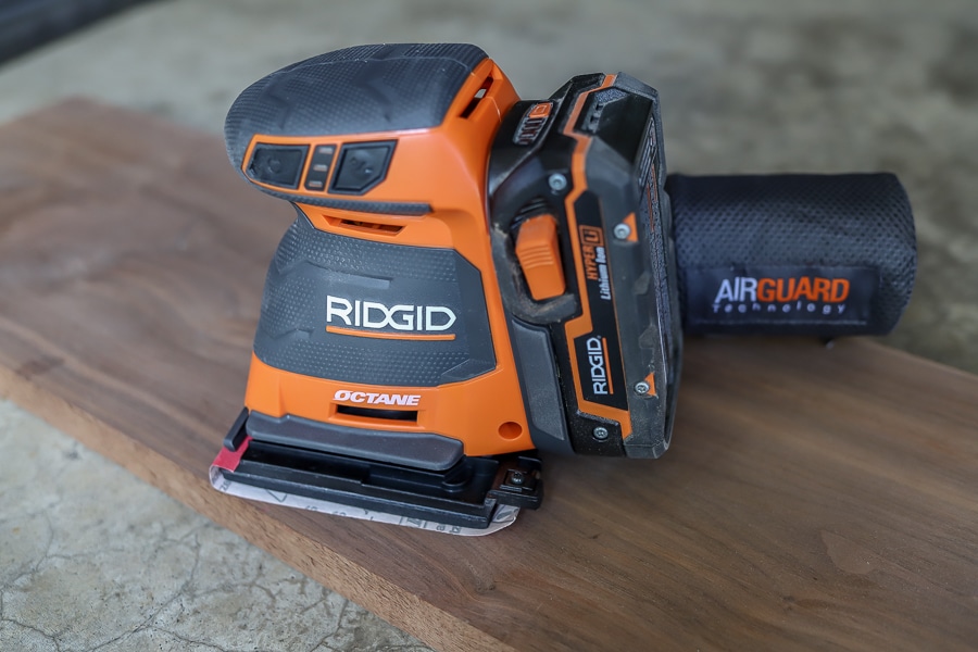 Ridgid discount octane sander