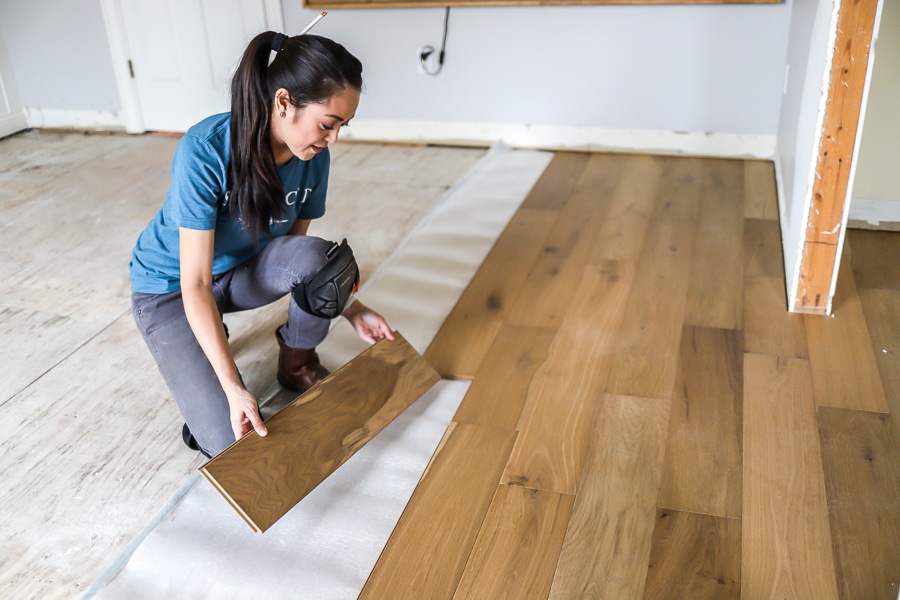 Engineered flooring on sale