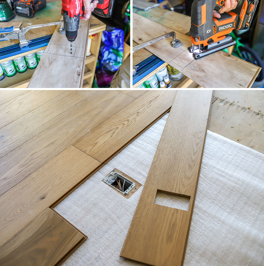 Lock Engineered Hardwood Flooring, How To Install Locking Hardwood Floors
