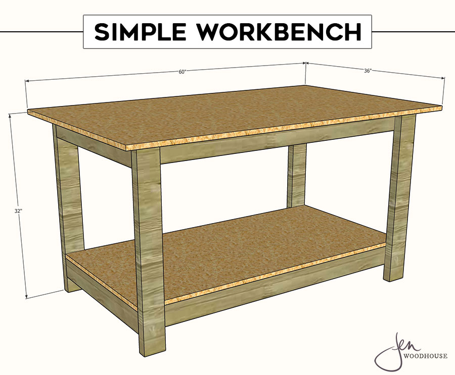 garage workbench plans pdf