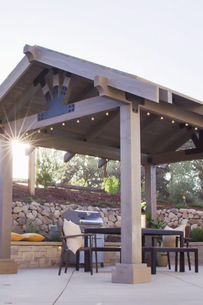Spruce up your outdoor space by building a pavilion or pergola with Simpson Strong-Tie's new Avant Collection Outdoor Accents Hardware Line!