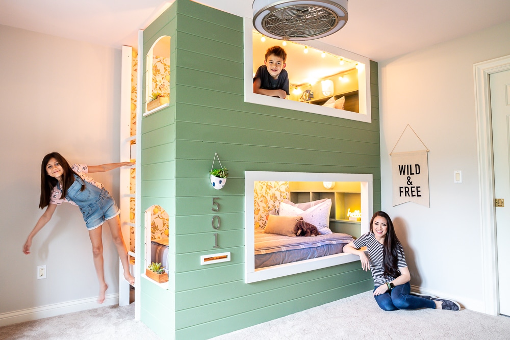 homemade bunk bed designs