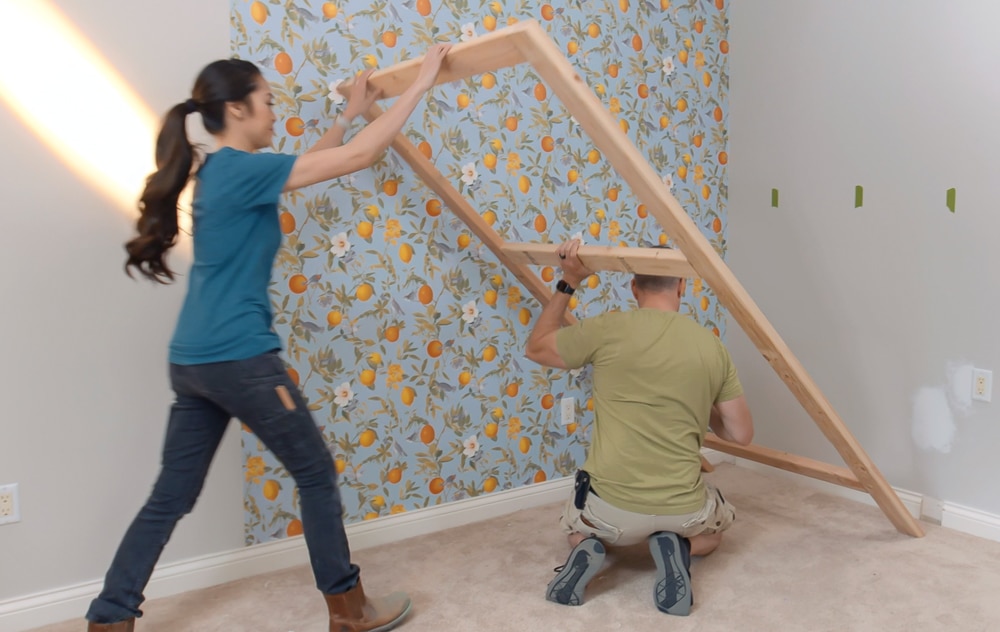 Built-in bunk bed room for kids