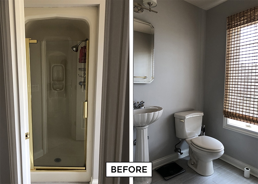 bathroom renovation before photos