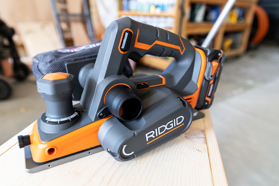 Ridgid Cordless Hand Planer Tool Review The House of Wood