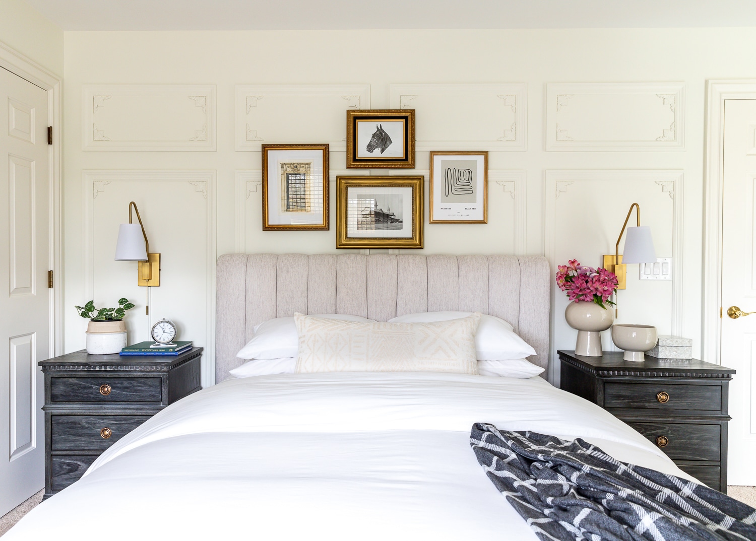 Beautiful guest bedroom transformation