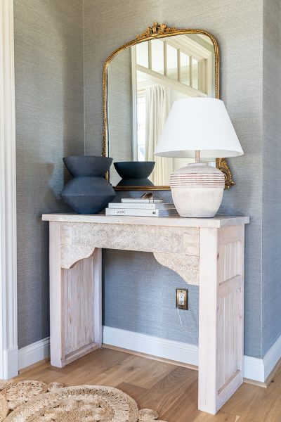 How to build a DIY carved entryway console table
