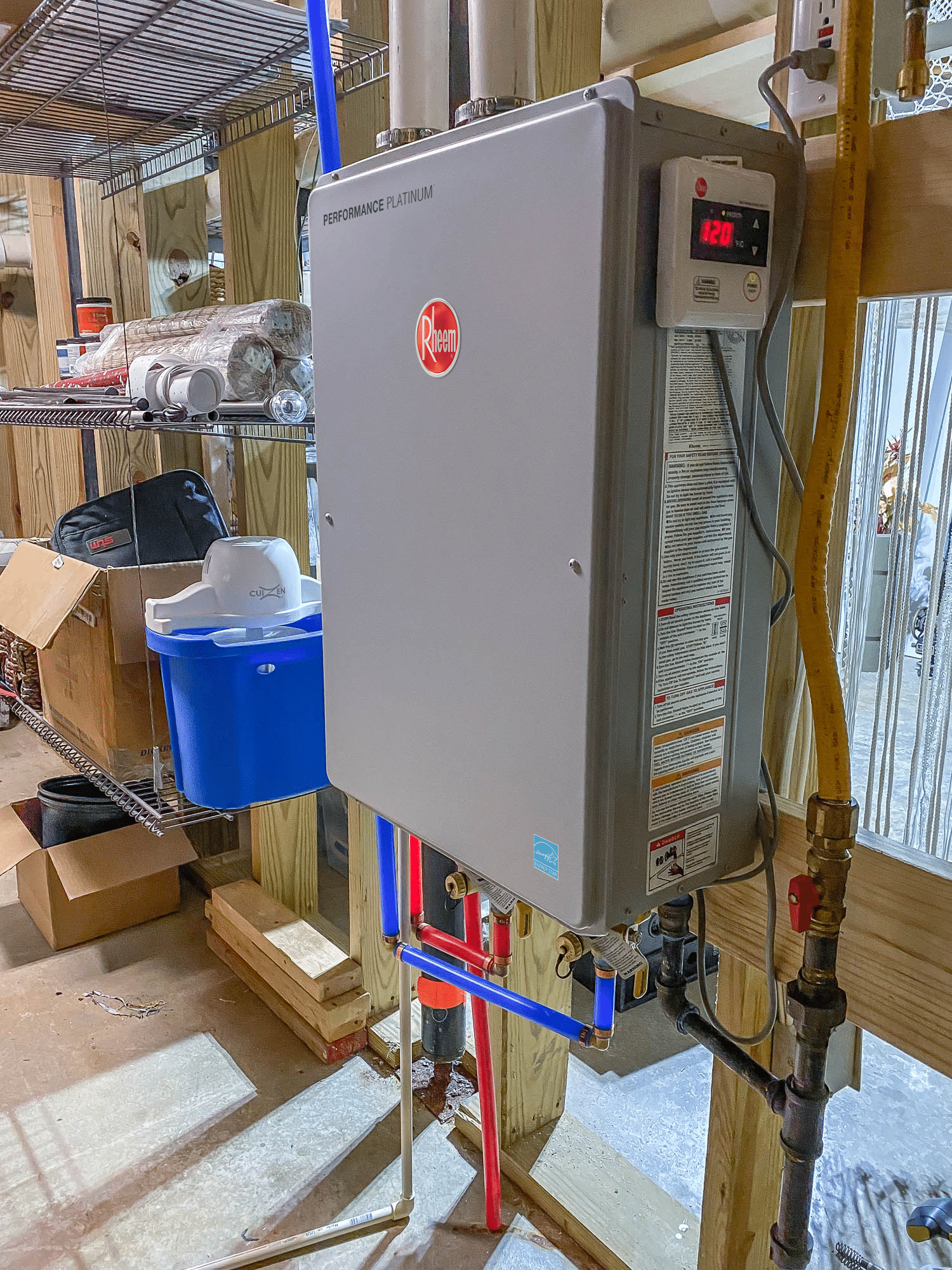 Why we switched from a storage water heater to a tankless water heater