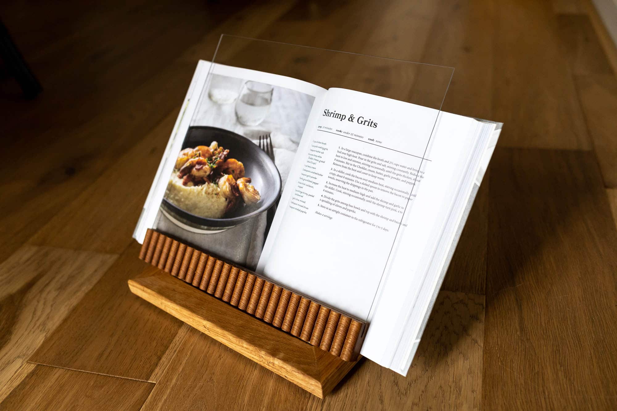 Easy to Build DIY Cookbook Stand - Houseful of Handmade