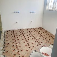 Bathroom Remodel Update: Tiling!