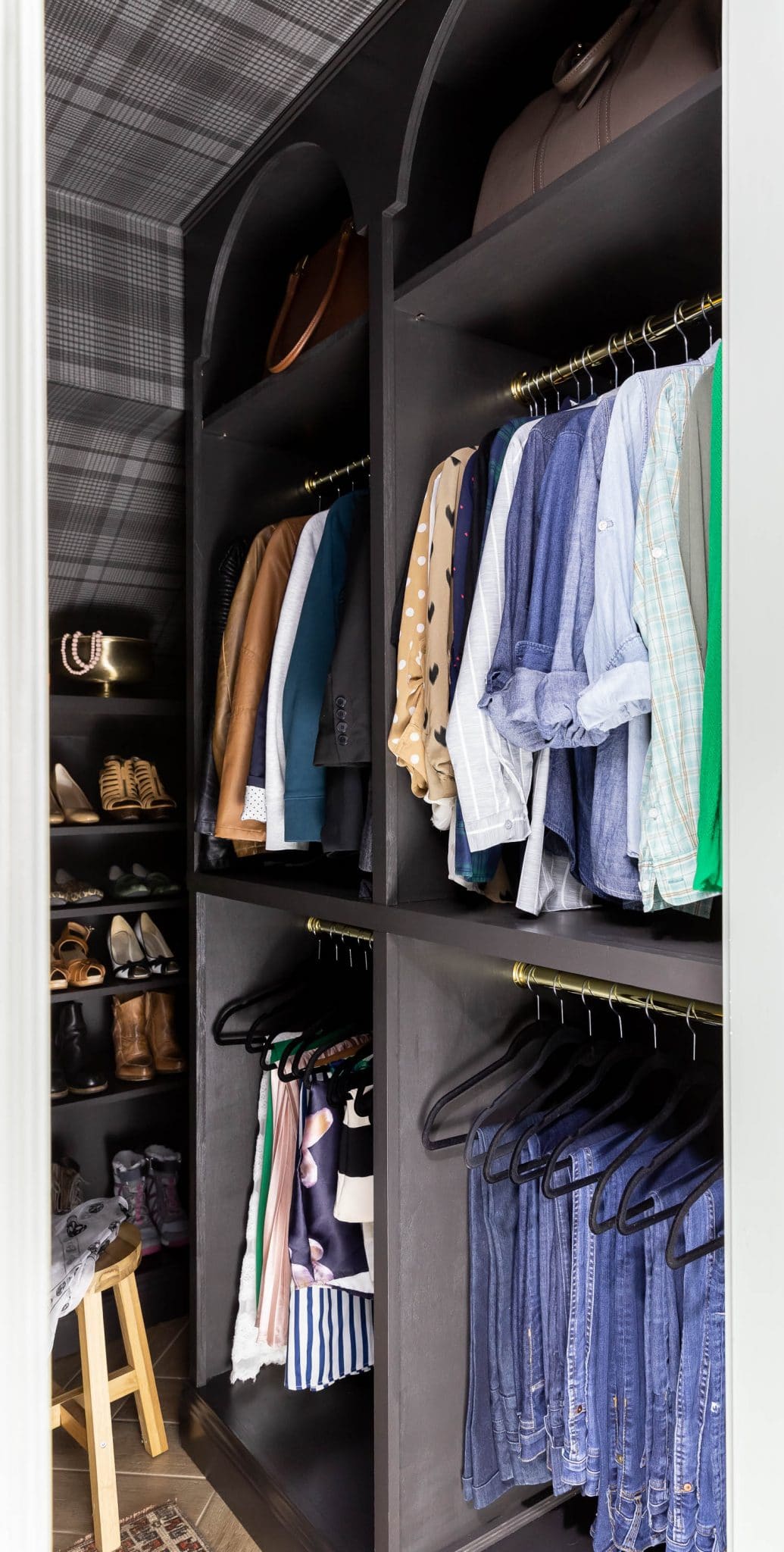 Small Closet Makeover - Domestically Blissful