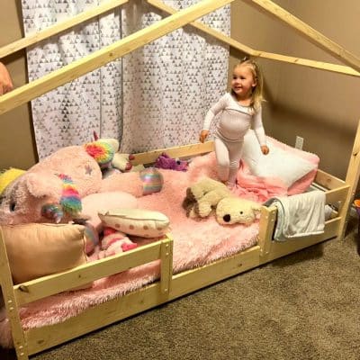 Toddler/Child’s house bed frame