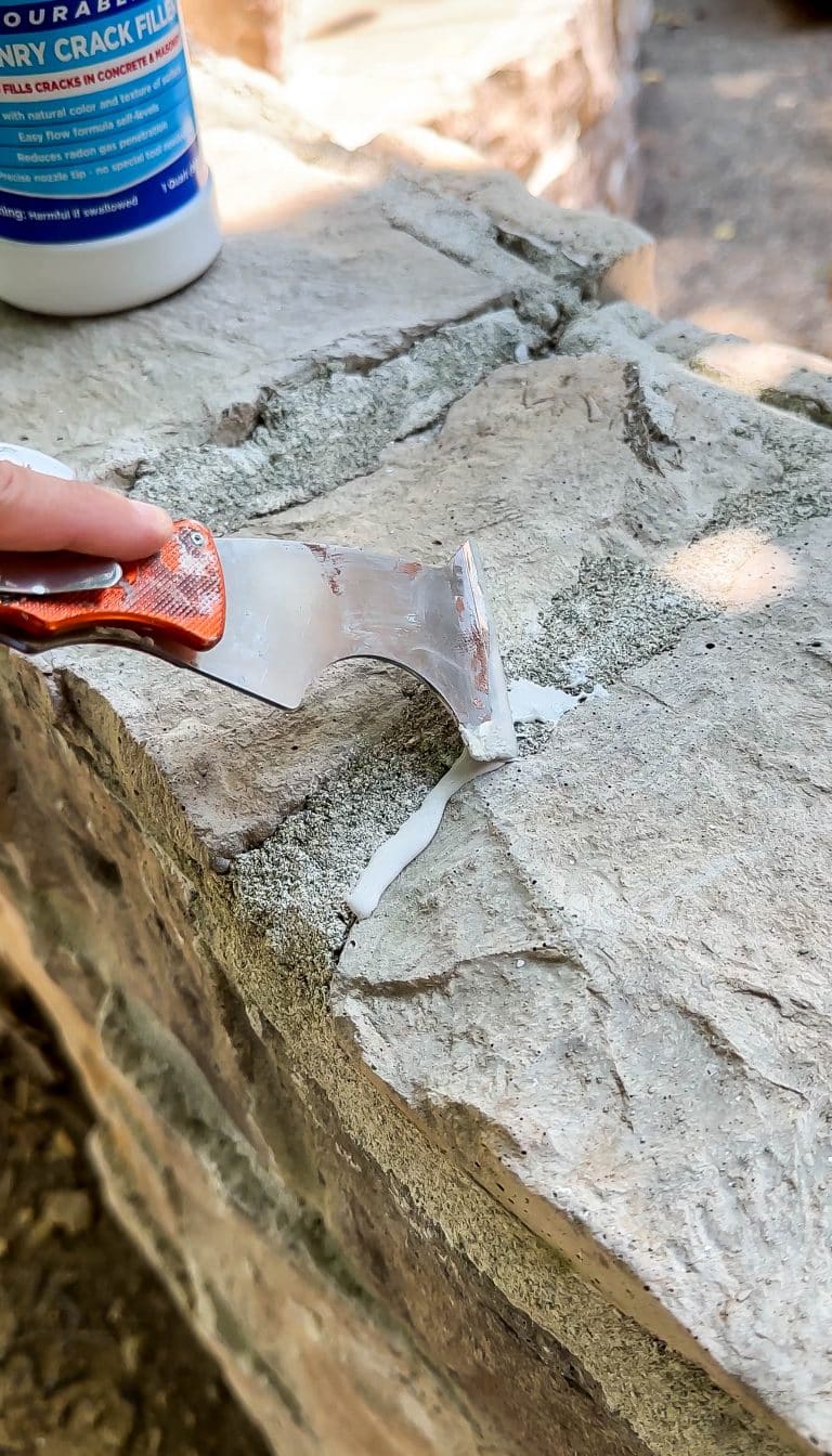 Outdoor Fireplace Repair and Refresh