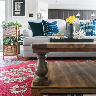 How to build a DIY Restoration Hardware-inspired Balustrade Coffee Table
