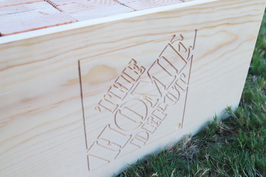 Hand Made Wooden Jenga Game Set, Blocks and Case Wood NICE!