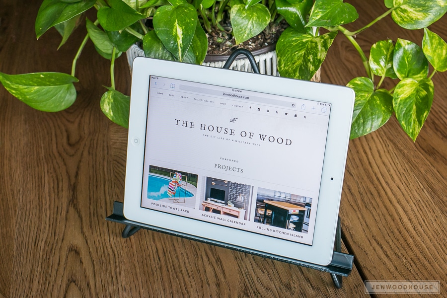How to make a DIY iPad stand