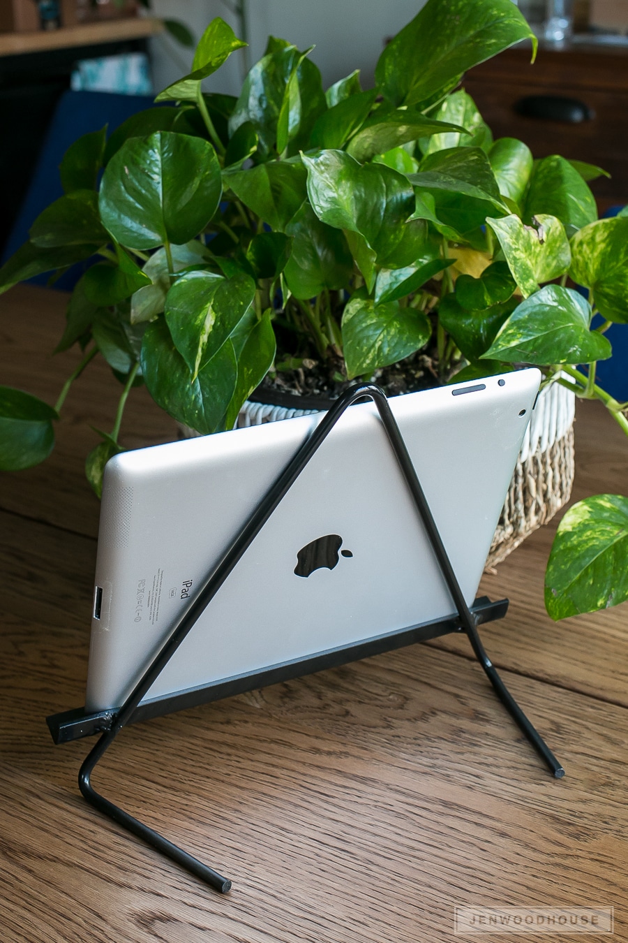 homemade ipad stand