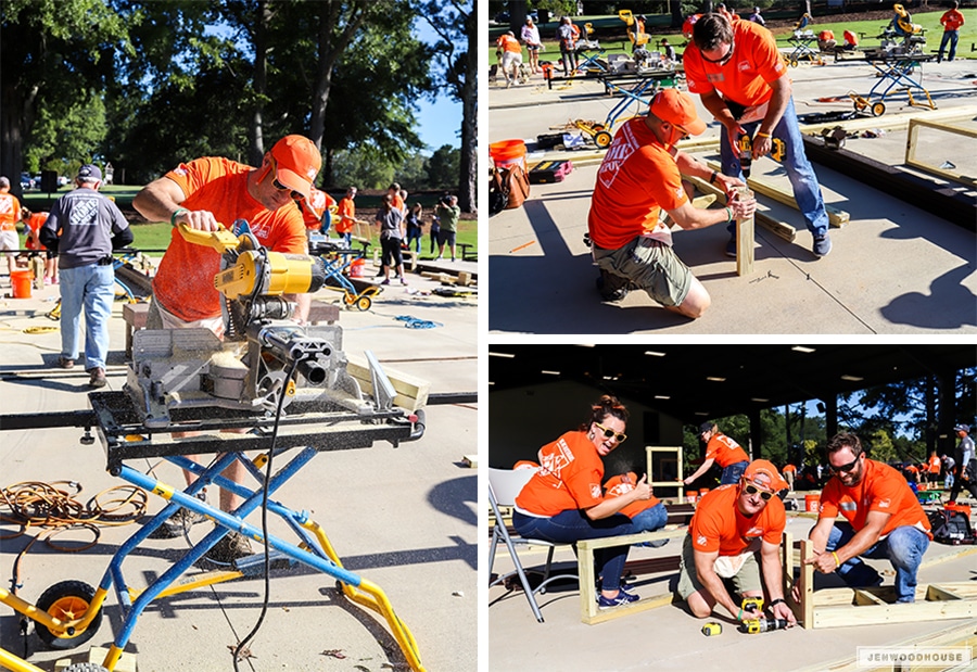 The Home Depot Foundation Celebration of Service Event at Camp Southern Ground