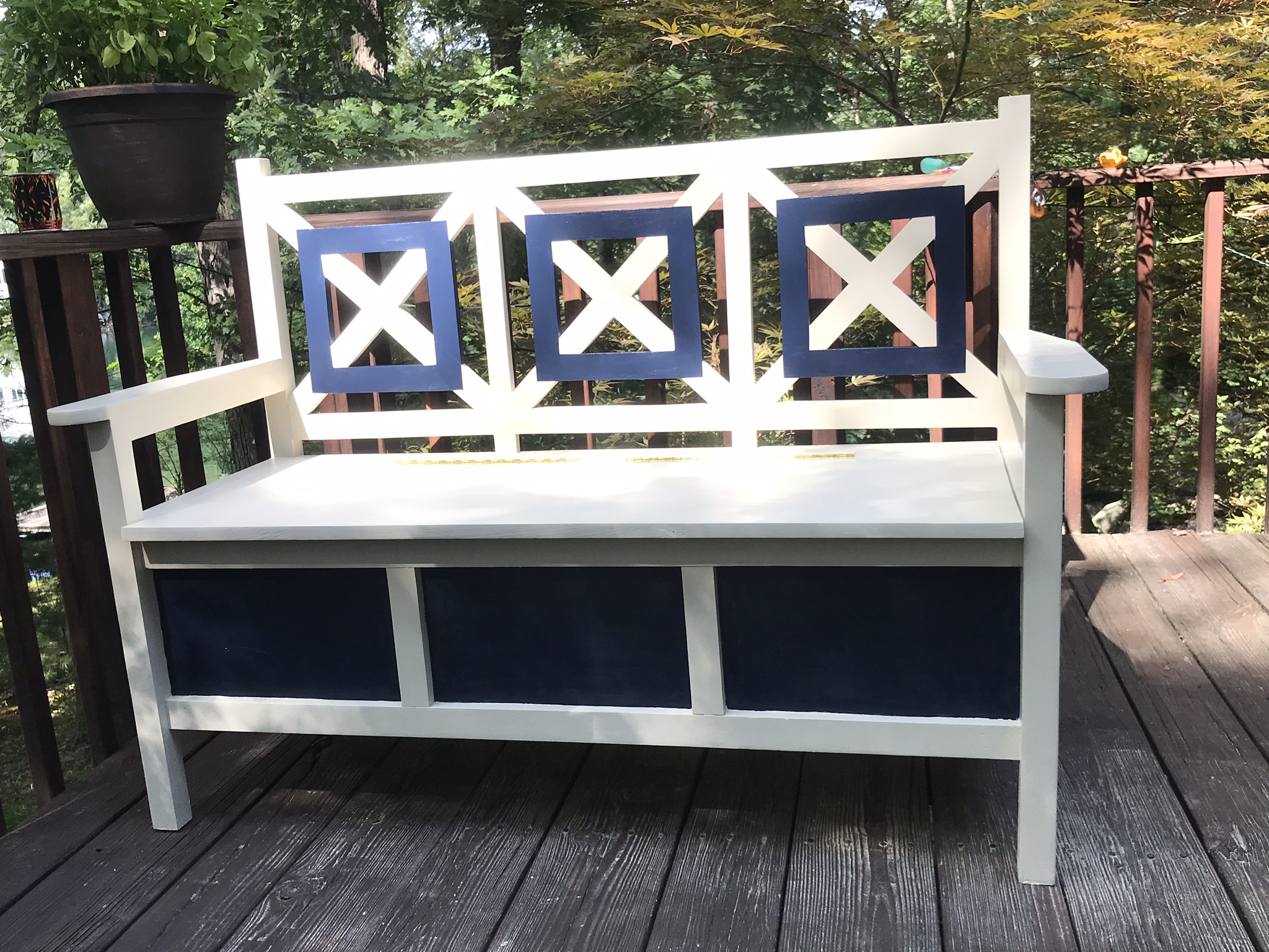 Outdoor Storage Bench