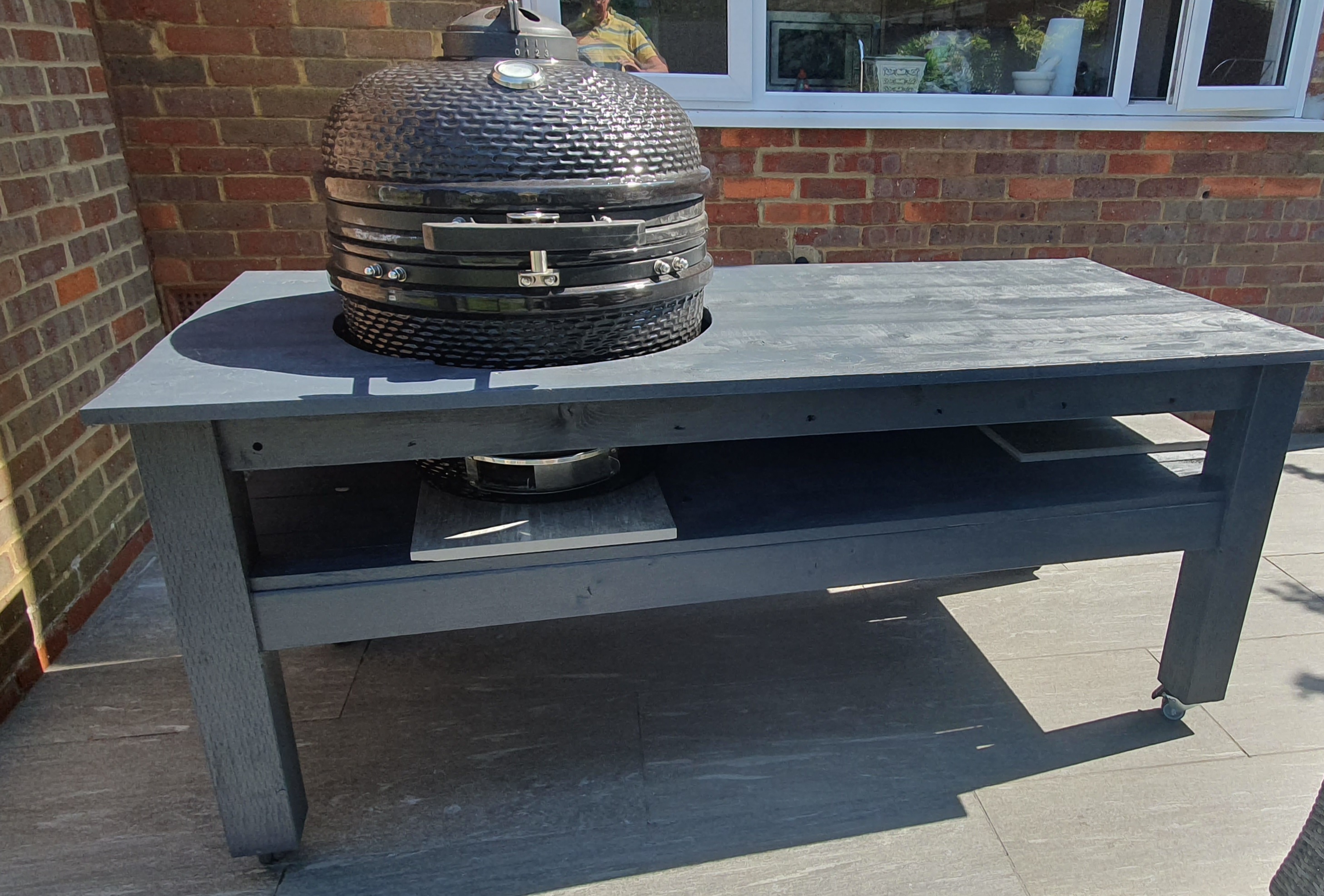 Kamado Grill Table