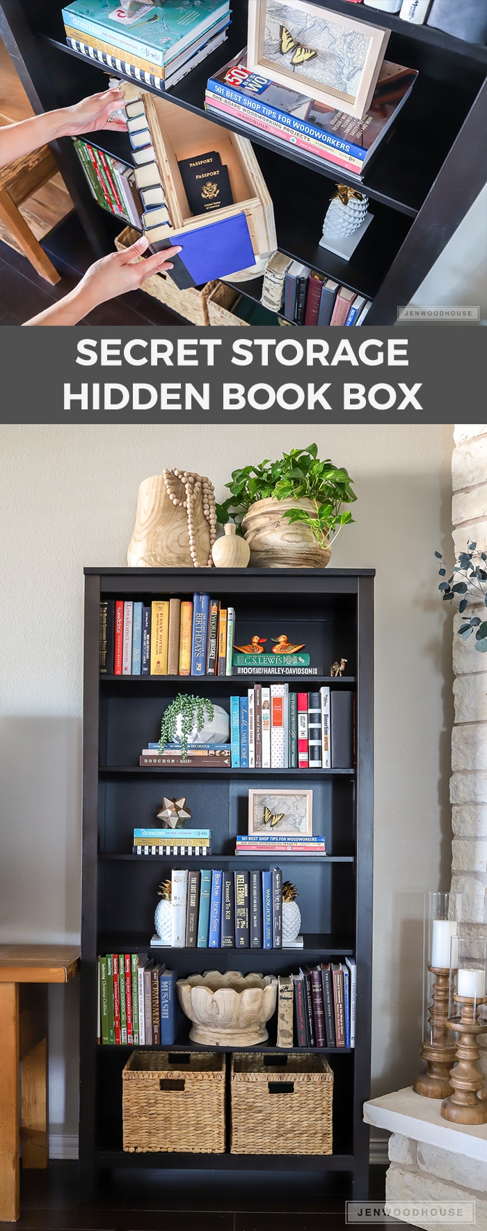 Hide valuables in plain sight and make this DIY secret storage hidden book box